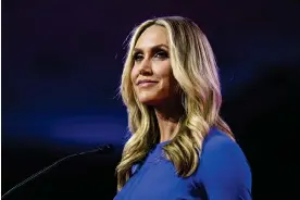  ?? Photograph: Al Drago/Bloomberg via Getty Images ?? Lara Trump at CPAC in National Harbor, Maryland, on 3 March 2023.