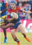  ??  ?? Newcastle’s Kalyn Ponga.