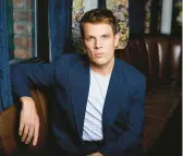  ?? MATT LICARI/INVISION ?? Jake Lacy, seen Sept. 28 in New York, plays Robert Berchtold, or “B,” in “A Friend of the Family.”