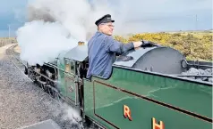  ?? ?? h Letting off steam: the miniature Romney, Hythe and Dymchurch Railway