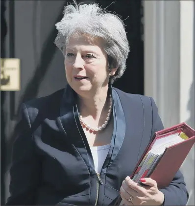  ?? PICTURE: GETTY IMAGES. ?? The Prime Minister faces a crunch date in the House of Commons a week today. MAY DAY: