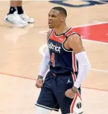  ?? FE ?? Russell Westbrook sigue haciendo historia en el mejor baloncesto del mundo.