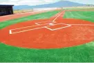  ??  ?? Parents and school officials in Questa — whose baseball field is shown here — are trying to save spring sports amid funding problems.