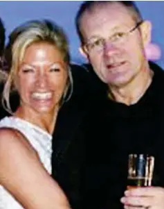  ??  ?? Paid £1.7m: Chief executive Mike Betts with wife Julie