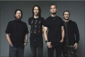  ?? COURTESY OF DAN STURGESS ?? Alter Bridge releases “Walk the Sky 2.0” on Friday.