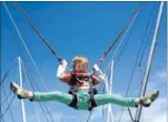  ?? Photo: TRACEY KING ?? Leap of faith: Plimmerton boy Roman King, 6, tries out the vertical bungy at the inaugural Titahi Bay Fair on December 9, which organiser ’Ana Coffey says was a huge success.