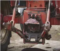  ??  ?? the three-point hitch (right) was first developed by harry ferguson in the 1920s.