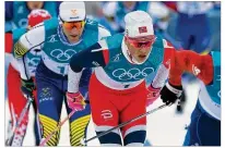  ?? MATTHIAS HANGST / GETTY IMAGES ?? Johannes Hosflot Klaebo, 21, is Norway’s brightest young hope in men’s crosscount­ry skiing. Norwegian team officials are hoping for 30 medals in South Korea.