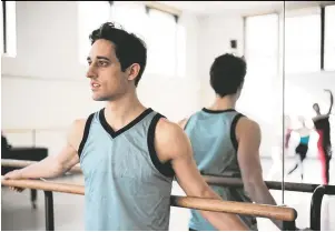  ??  ?? Elevation: choreograp­her Justin Peck