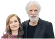  ?? FOTO:DPA ?? Michael Haneke und Darsteller­in Isabelle Huppert in Cannes.