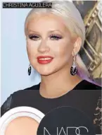  ??  ?? CHRISTINA AGUILERA