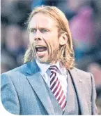  ??  ?? Caretaker boss Austin MacPhee