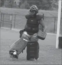  ?? STAFF PHOTO BY AJ MASON ?? North Point senior Olivia Bell, the starting goalie for the varsity field hockey team, will be one of the key leaders for the Eagles for the upcoming 2017 season.