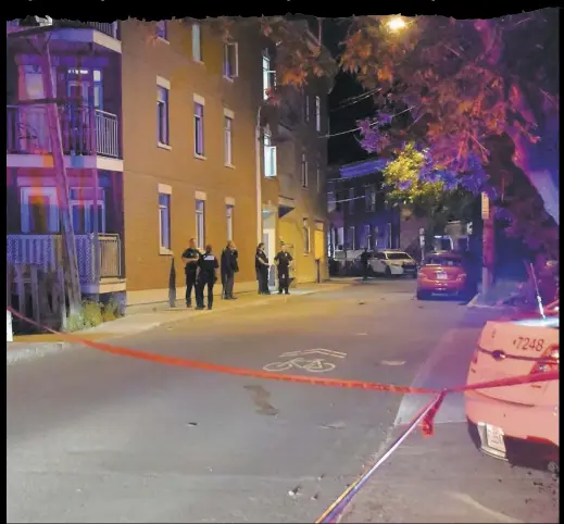  ?? PHOTO D’ARCHIVES ?? Le drame est survenu le 9 août sur la rue Arago, dans le quartier Saint-Sauveur, à Québec. Frej Haj-Messaoud aurait mis le feu à son ancienne conjointe. La femme a brûlé pendant de longues minutes, devant des témoins horrifiés.