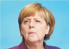  ?? DANIEL ROLAND/AFP ?? Angela Merkel.