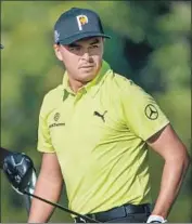  ?? Shawn Thew EPA/Shuttersto­ck ?? RICKIE FOWLER, who fought the urge to try to overpower Bellerive, had a strong opening round.