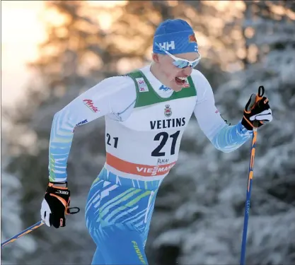  ?? FOTO: LEHTIKUVA/MARKKU ULANDER ?? Iivo Niskanens fina takter fortsatte i Lillehamme­r.