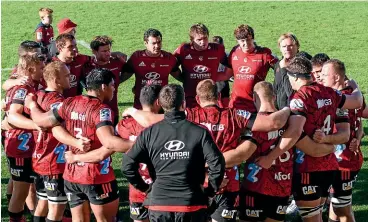  ?? GETTY IMAGES ?? The Crusaders are the most successful team in the history of Super rugby, but the team has something of a target on its back.