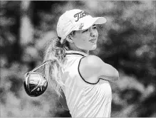  ?? JULIE JOCSAK
THE ST. CATHARINES STANDARD ?? Beechwood’s Susan Leone leads the Niagara District Junior Golf Tour’s girls under-19 division in victories and points.