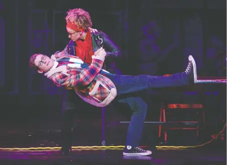  ?? AMY BOYLE ?? Samantha Mbolekwa admits she has ‘big shoes to fill’ in her new role as Joanne Jefferson in the 20th anniversar­y tour of the musical Rent.