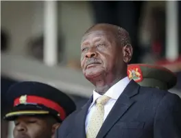 ?? FOTO: JOHN MUCHUCHA/TT-AP-ARKIV ?? Ugandas president Yoweri Museveni har utropats till vinnare i valet.
■