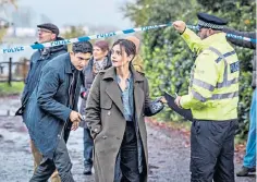  ?? ?? Lacking spark: Jenna Coleman stars as Detective Ember Manning in the new drama