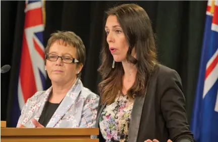  ?? Photo: Mark Mitchell ?? New Zealand Prime Minister Jacinda Ardern has dismissed some reports on tensions with China.