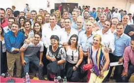  ?? (LA VOZ / ARCHIVO) ?? En conjunto. El Foro de Intendente­s que lidera Mestre y el Comupro de los macristas unirán fuerzas mañana contra la Provincia.