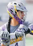  ?? MIKE GROLL/AP/FILES ?? Lyle Thompson was taken aback by remarks he heard a Philadelph­ia Wings announcer make Saturday.