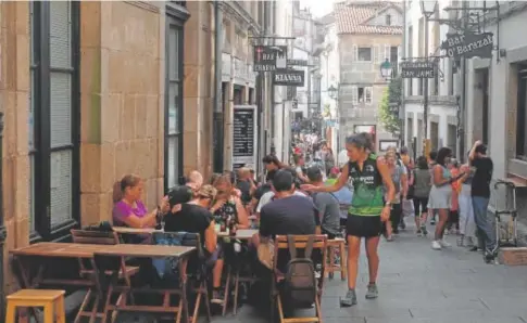  ?? // MIGUEL MUÑIZ ?? Las calles de Santiago son el mejor reclamo para el turismo