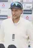  ??  ?? Joe Root.