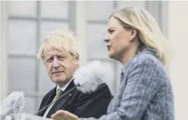  ?? ?? 0 Boris Johnson and Swedish Prime Minister Magdalena Andersson