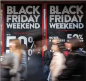  ??  ?? BOOST: Shoppers are expected to spend £1.9bn