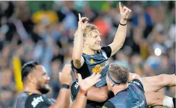  ?? Photo / Photosport ?? Damian McKenzie is in line to become a Chiefs centurion in 2023.