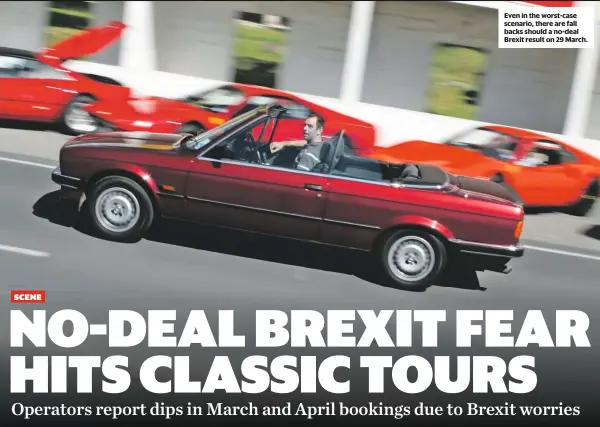  ??  ?? Even in the worst-case scenario, there are fall backs should a no-deal Brexit result on 29 March.