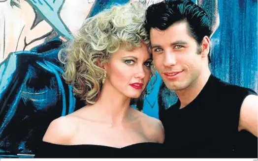  ?? EFE ?? Olivia Newton-john y John Travolta, en un fotograma de ‘Grease’.