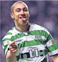  ??  ?? HOOPS ICON Larsson celebrates 50th birthday