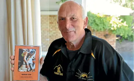  ??  ?? Champion shearer Roger Cox is one of the first sports heroes in South Taranaki’s new Sports Hall of Fame.