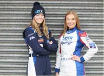  ?? ?? Grant (l) is in all-female GB4 line-up with Hannah