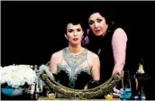  ?? KEN JACQUES ?? Allison Spratt Pearce (left) and Linda Libby in “Gypsy” at Old Town’s Cygnet Theatre.