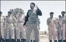  ?? YOUTUBE ?? Screengrab of Amir Tataloo’s patriotic rap video.
