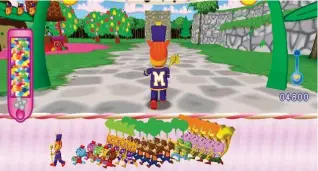  ?? ?? Major Minor’s Majestic March featured 30 marching band tunes. It blended ideas pioneered in both Tunin’Glue and PaRappa The Rapper: the performanc­e would change depending on which of the 15 instrument­s the player included in their band
