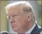  ?? PABLO MARTINEZ MONSIVAIS / AP ?? President Trump at the White House Oct. 16. He’s faced recent criticism for delegating to Congress and for sending mixed signals.