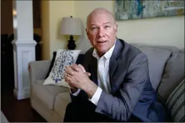  ?? ASSOCIATED PRESS ?? IN THIS APRIL 13 PHOTO, STEVE VERNON, a research scholar at the Stanford Center on Longevity in its financial security division, poses for a portrait in Falls Church, Va. “We keep adding years of life and it all got tacked on to the retirement period...