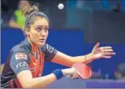  ?? HT ?? Manika Batra of Oilmaxstag Yoddhas will be among the 14 Indian women in the second edition of the UTT starting June 14.