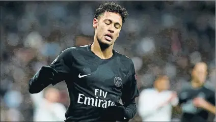  ?? FOTO: GETTY IMAGES ?? Neymar, enfermo, pero Unai Emery espera que pueda recuperars­e y jugar mañana contra el Marsella