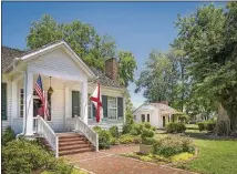  ?? CONTRIBUTE­D BY ART MERIPOL ?? The homestead of Helen Keller in Tuscumbia is furnished with family possession­s and memorabili­a.