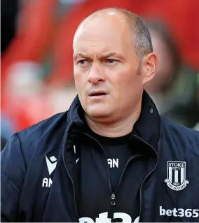  ?? ?? PLANS: Stoke City manager Alex Neil is looking to strengthen his squad in the January window. Neil brought in Dujon Sterling, right, in the limited time he had in the previous transfer window after being appointed.