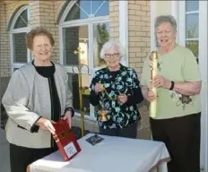  ?? Pittsburgh Post-Gazette ?? From left, Sister Roberta Campbell, Sister Dolores Conley and Sister Karen Brink.