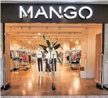  ?? ?? Mango cuenta con más de 2.500 tiendas en todo el mundo.